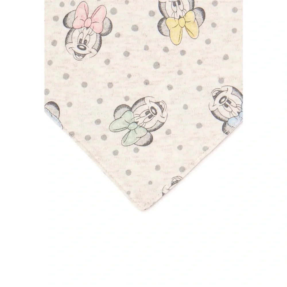Disney Minnie Mouse Baby Bibs Set of 3 Bandana Drool‎ Bibs